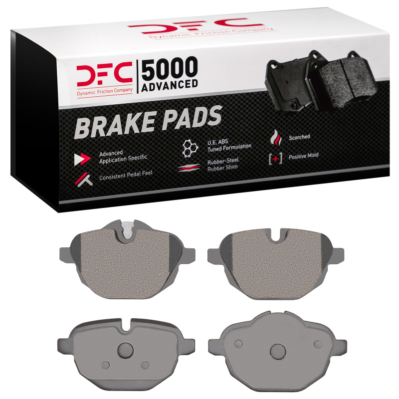 BMW X3 Brake Pads - Rear - DFC - 5000 Advanced Low Metallic - `11-`25