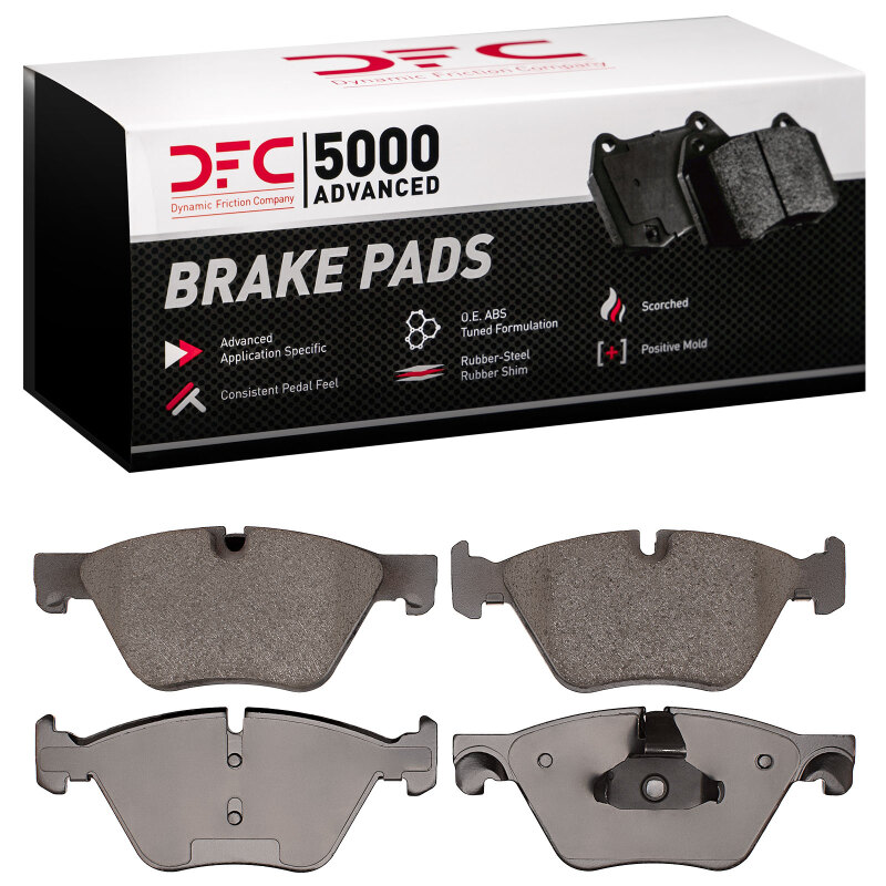 BMW 528i Brake Pads - Front - DFC - 5000 Advanced Ceramic - `12-`16