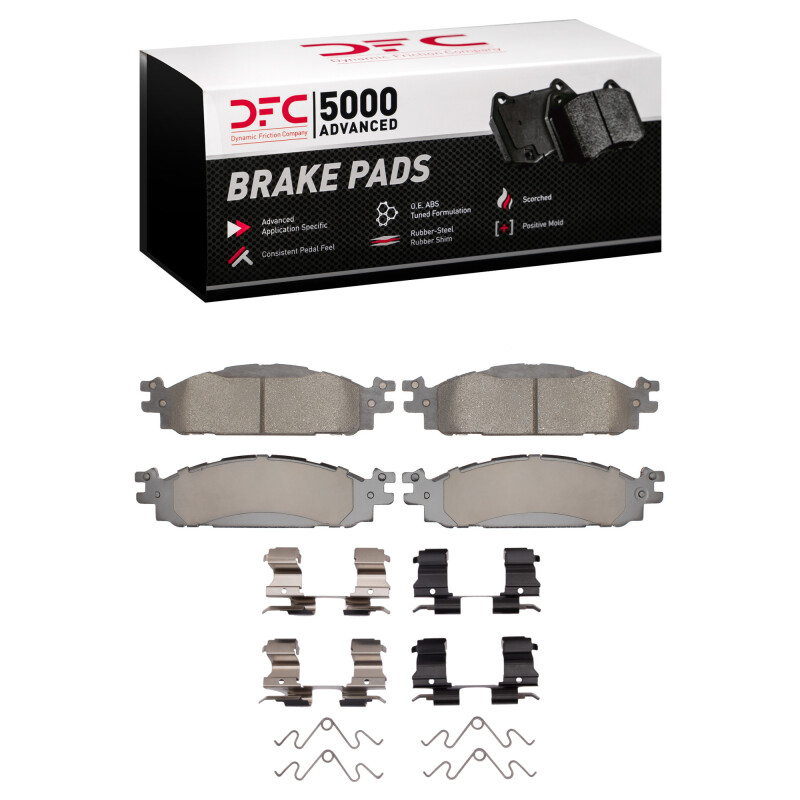 Ford Flex Brake Pads - Front - DFC - 5000 Advanced Ceramic - `09-`10