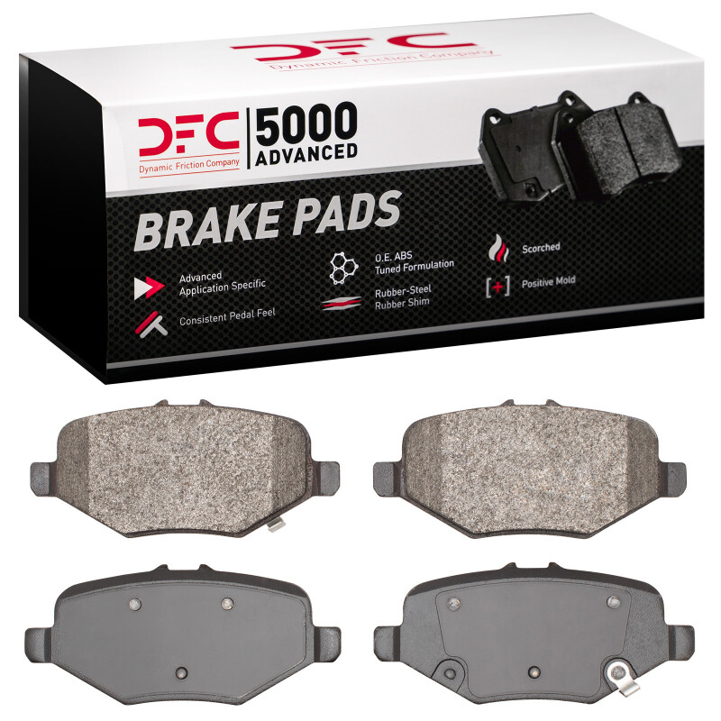 Ford Explorer Brake Pads - Rear - DFC - 5000 Advanced Semi Metallic - `13-`19