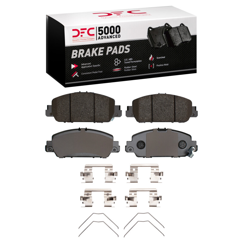 Honda Accord Coupe Brake Pads - Front - DFC - 5000 Advanced Ceramic - `13-`25