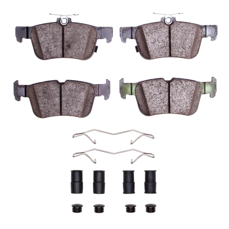 Ford Edge Brake Pads - Rear - DFC - 5000 Advanced Low Metallic - `19-`24