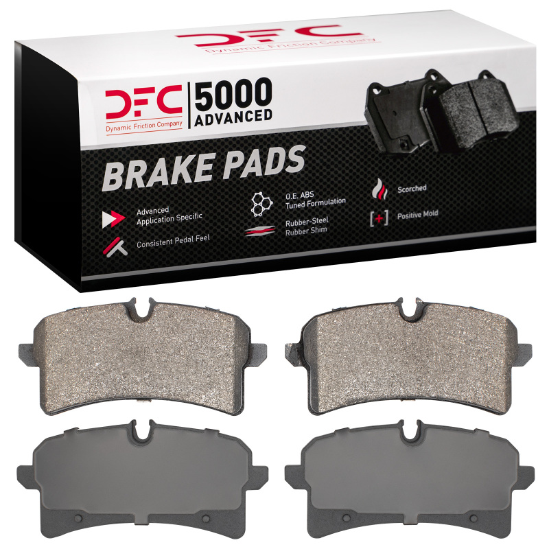 Porsche Macan Brake Pads - Rear - DFC - 5000 Advanced Low Metallic - `15-`18