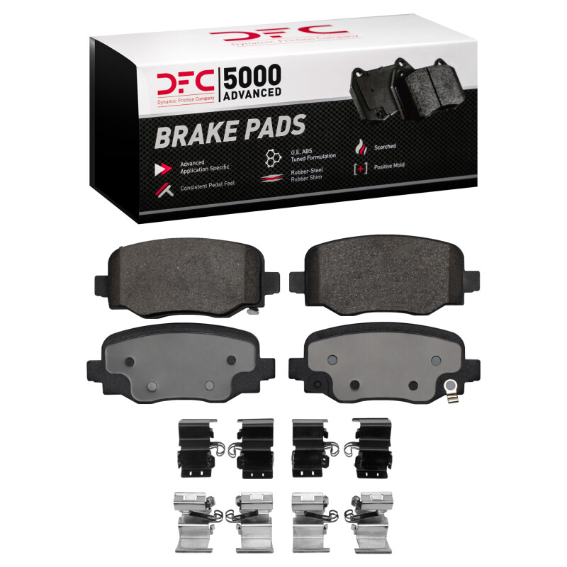 Alfa Romeo Tonale Brake Pads - Rear - DFC - 5000 Advanced Low Metallic - `24-`25