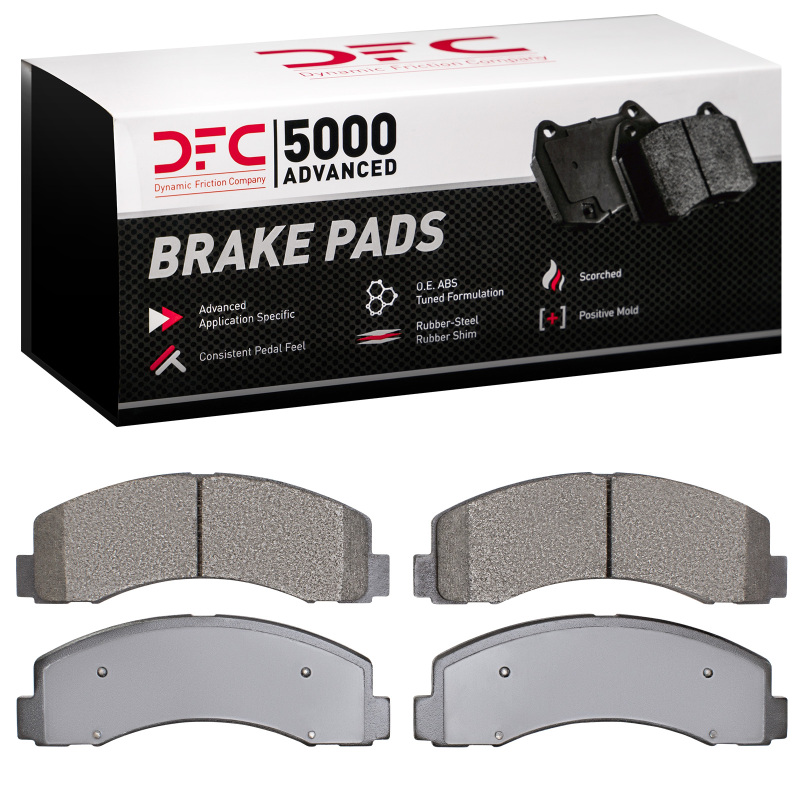 Ford F-150 Brake Pads - Front - DFC - 5000 Advanced Semi Metallic - `18-`20