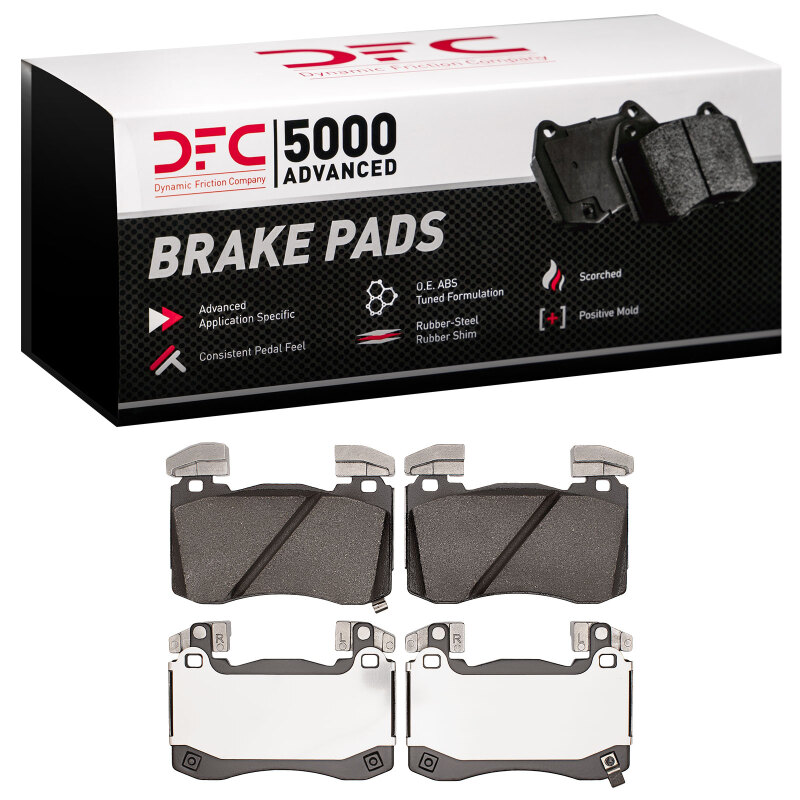 Genesis G70 Brake Pads - Front - DFC - 5000 Advanced Low Metallic - `19-`22