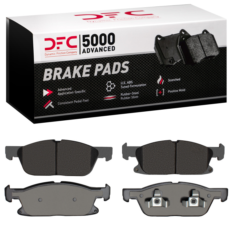 Ford Edge Brake Pads - Front - DFC - 5000 Advanced Low Metallic - `19-`24