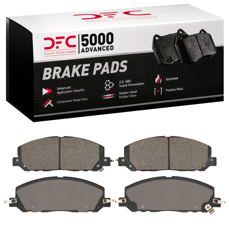 Ford Explorer Brake Pads - Front - DFC - 5000 Advanced Semi Metallic - `20-`25