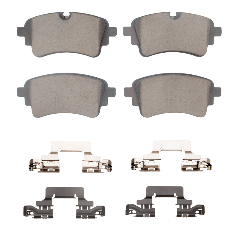 Audi A5 Sportback Brake Pads - Rear - DFC - 5000 Advanced Low Metallic + Hardware Kit - `20-`25