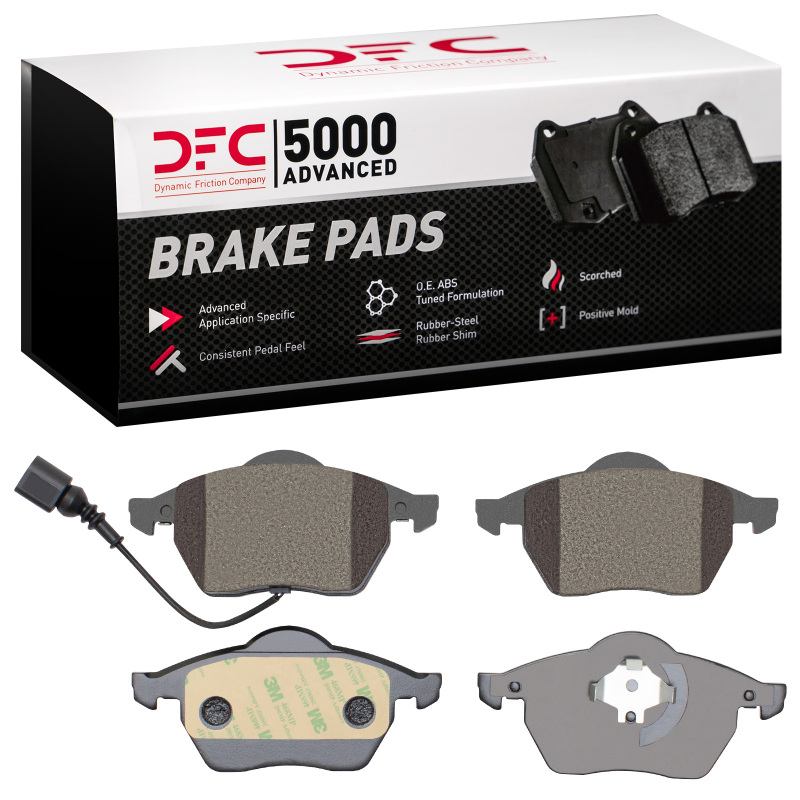 Audi TT Quattro Brake Pads - Front - DFC - 5000 Advanced Low Metallic - `00-`06
