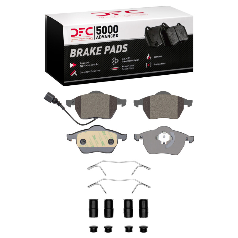 Audi TT Brake Pads - Front - DFC - 5000 Advanced Low Metal - `00-`06