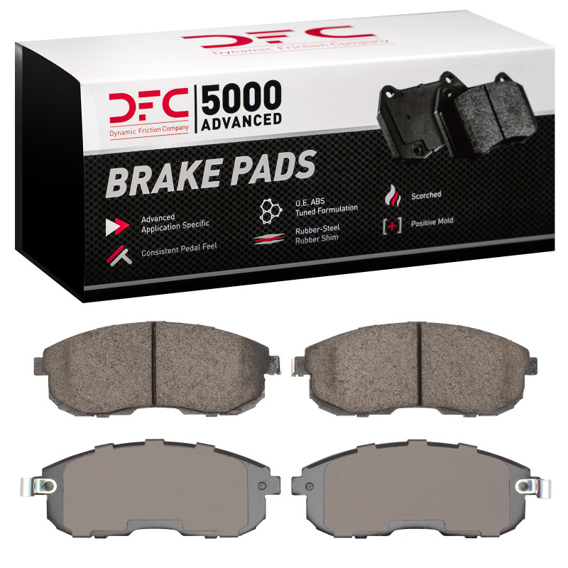 Nissan Altima Brake Pads - Front - DFC - 5000 Advanced Low Metallic - `07-`19