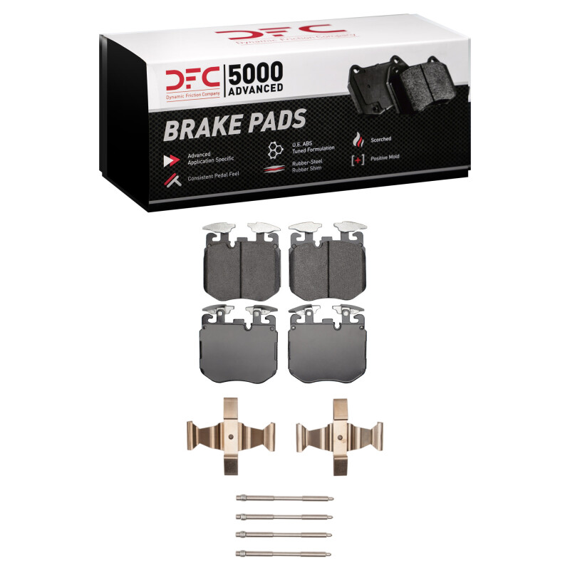 BMW M340i Brake Pads - Front - DFC - 5000 Advanced Low Metallic - `20-`25 BMW M340i Brake Pads - Front - DFC - 5000 Advanced Low Metallic - `20-`25