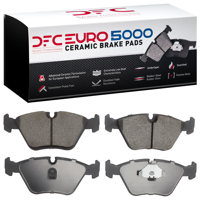 Audi 100 Quattro Brake Pads - Front - DFC - Euro 5000 Ceramic - `87-`05