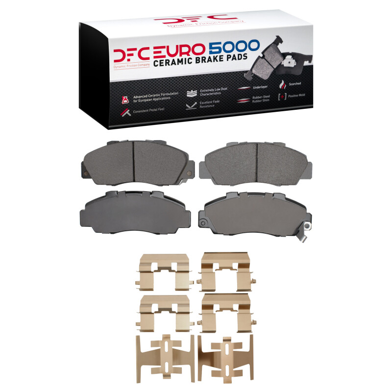 Acura RL Brake Pads - Front - DFC - Euro 5000 Ceramic - `91-`02