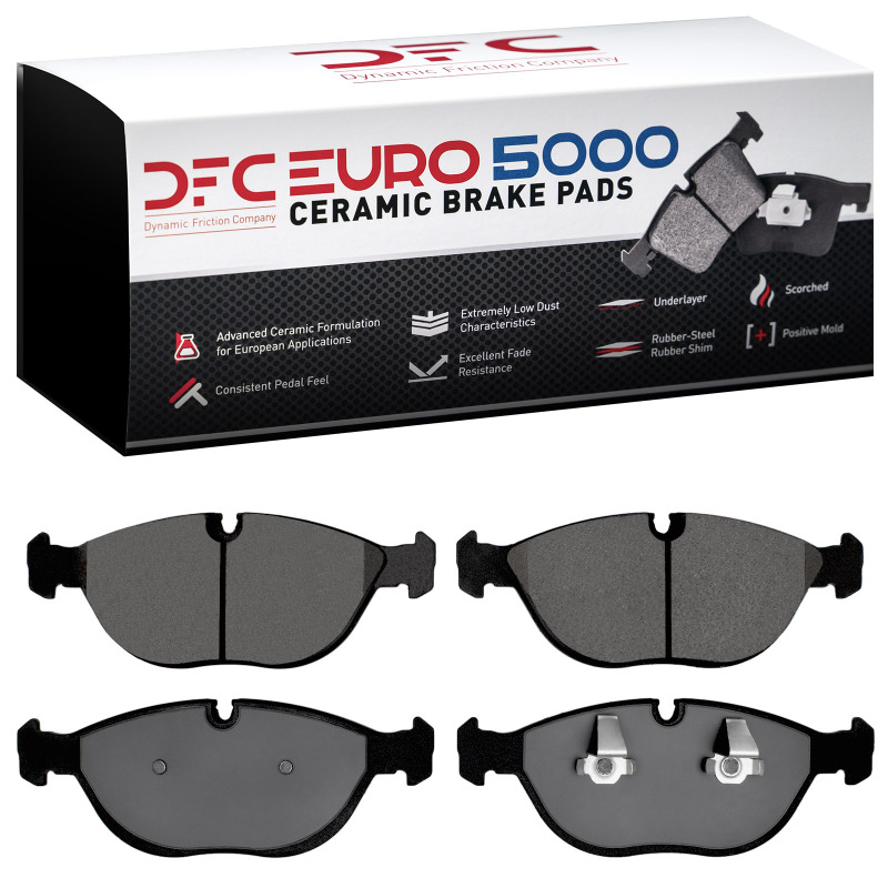 Audi TT Quattro Brake Pads - Front - DFC - Euro 5000 Ceramic - `95-`06
