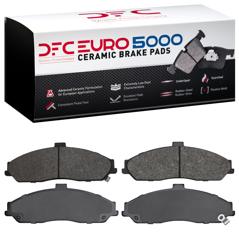 Cadillac XLR Ceramic Brake Pads - Front - DFC - Euro 5000 - `97-`13