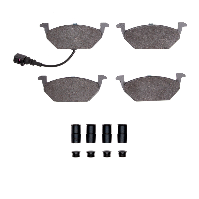 Volkswagen Jetta Brake Pads - Front - DFC - Euro 5000 Ceramic - `99-`10 Volkswagen Jetta Brake Pads - Front - DFC - Euro 5000 Ceramic - `99-`10