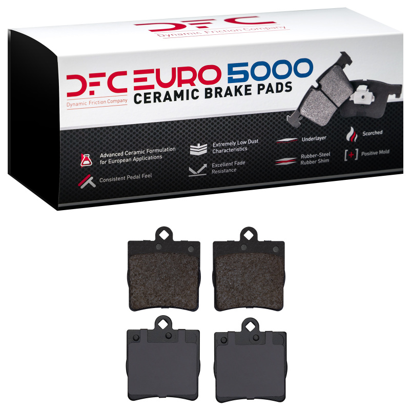 Chrysler Crossfire Brake Pads - Rear - DFC - Euro 5000 Ceramic - `96-`15