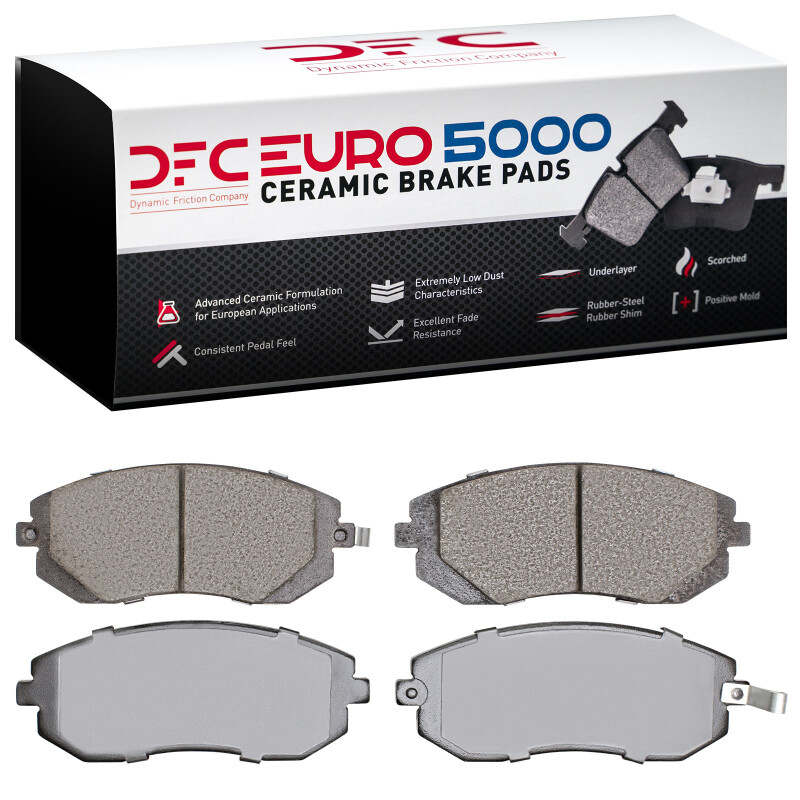 Saab 9-2X Brake Pads - Front - DFC - Euro 5000 Ceramic - `02-`12