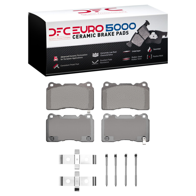 Ford GT Brake Pads - Front - DFC - Euro 5000 Ceramic - `05-`06