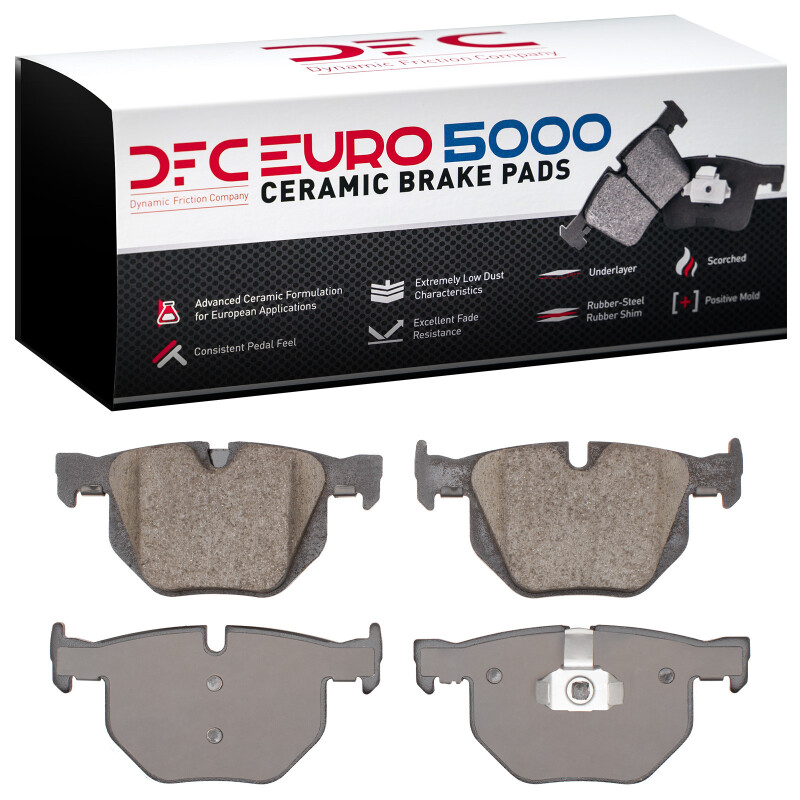 BMW X5 Brake Pads - Rear - DFC - Euro 5000 Ceramic - `07-`19