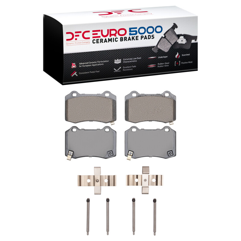 Cadillac CTS Brake Pads - Rear - DFC - Euro 5000 Ceramic - `04-`24