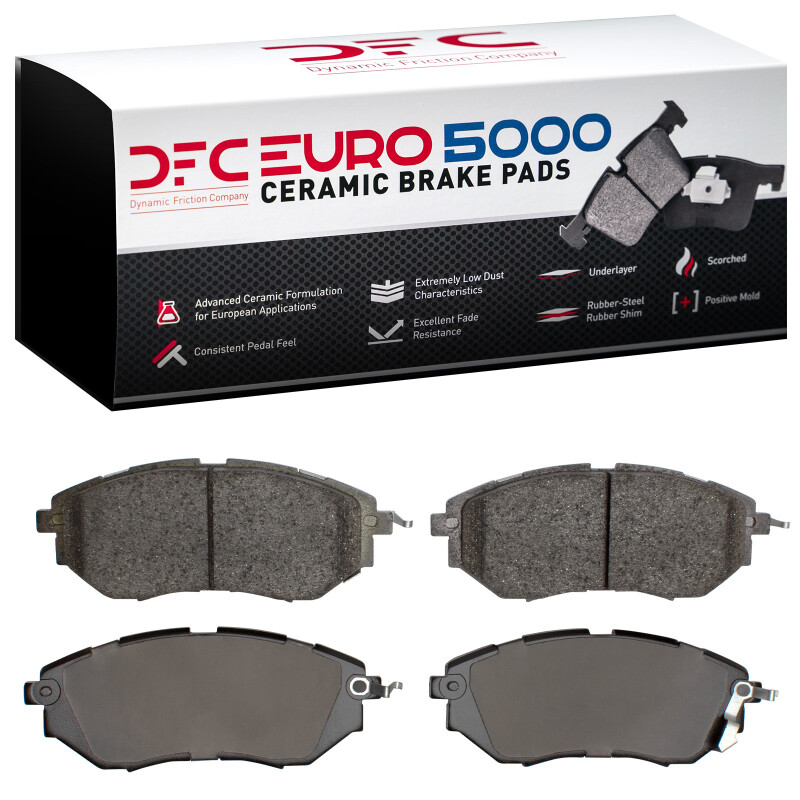 Subaru Forester Brake Pads - Front - DFC - Euro 5000 Ceramic - `05-`21