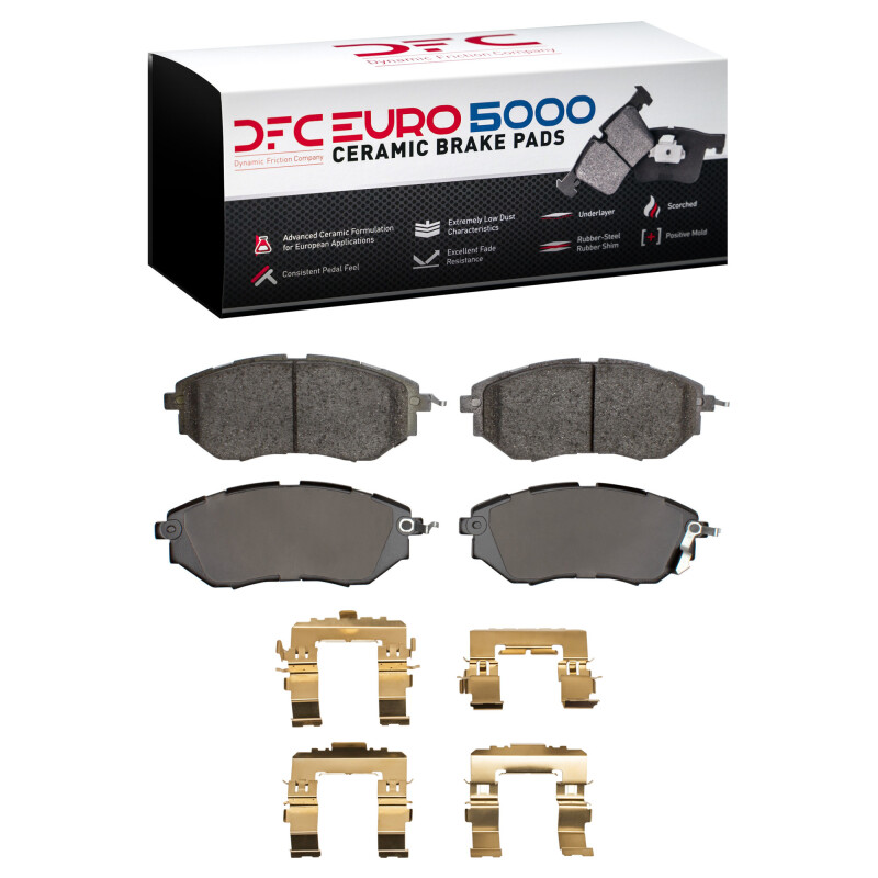 Subaru Legacy Brake Pads - Front - DFC - Euro 5000 Ceramic - 2015