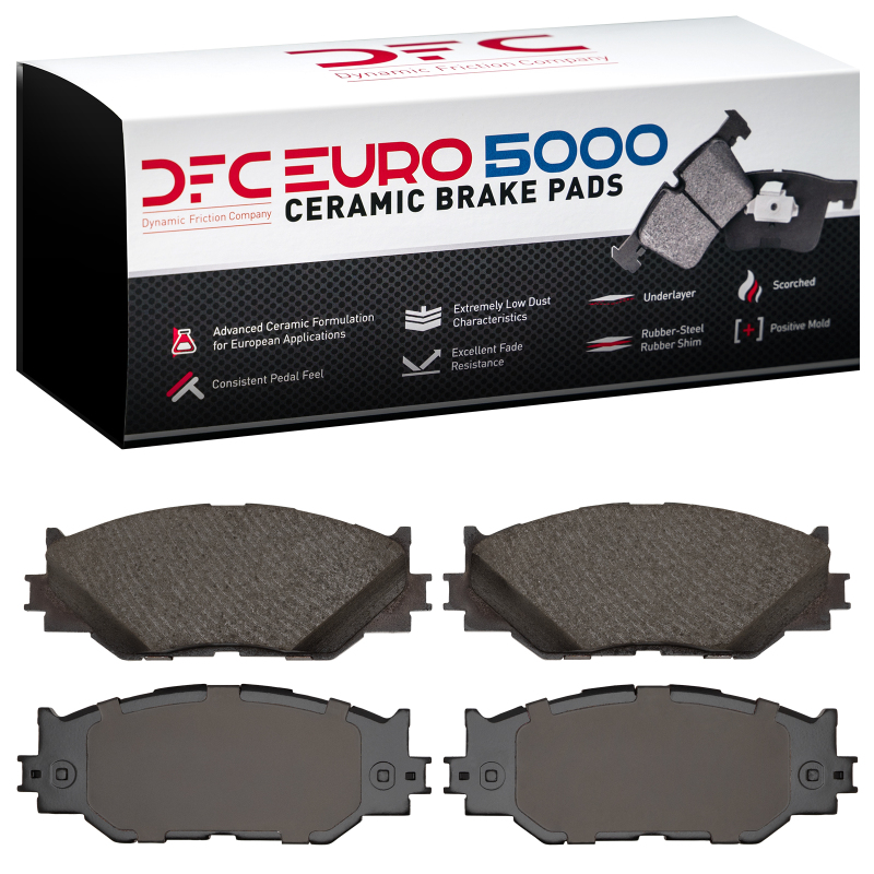 Lexus IS250 Brake Pads - Front - DFC - Euro 5000 Ceramic - `06-`15