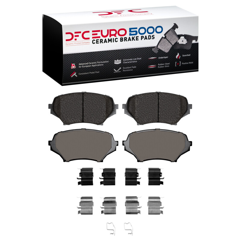 Mazda MX-5 Miata Brake Pads - Front - DFC - Euro 5000 Ceramic - `06-`15