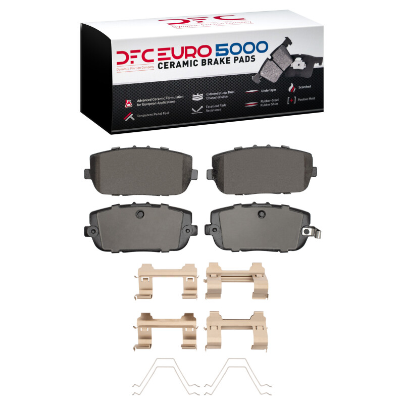 Mazda MX-5 Miata Brake Pads - Rear - DFC - Euro 5000 Ceramic - `06-`25