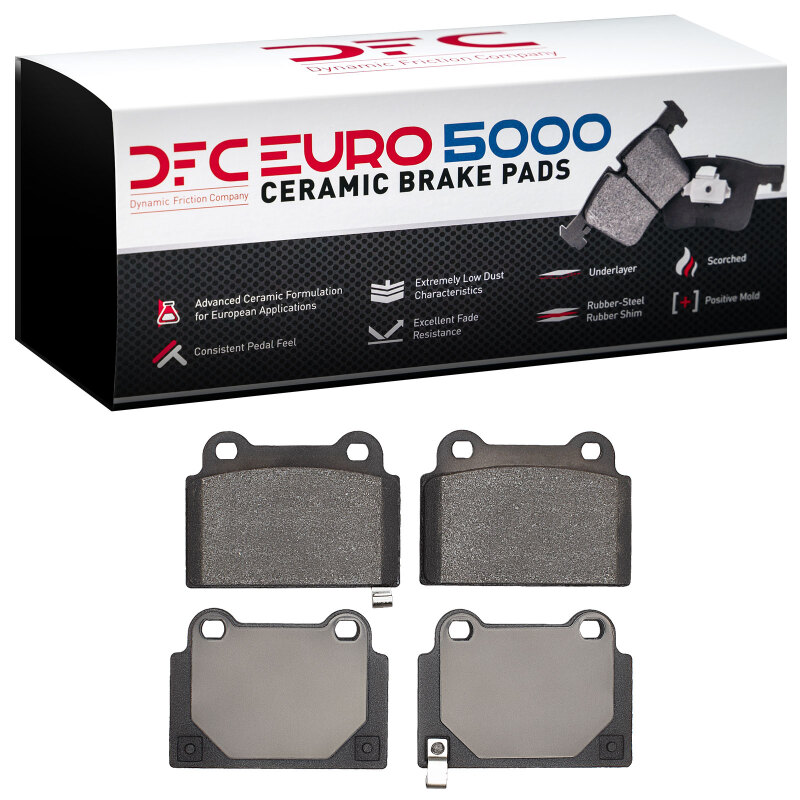 Mitsubishi Lancer Brake Pads - Rear - DFC - Euro 5000 Ceramic - `08-`15