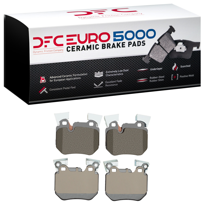 BMW 330i Brake Pads - Rear - DFC - Euro 5000 Ceramic - `06-`13 BMW 330i Brake Pads - Rear - DFC - Euro 5000 Ceramic - `06-`13