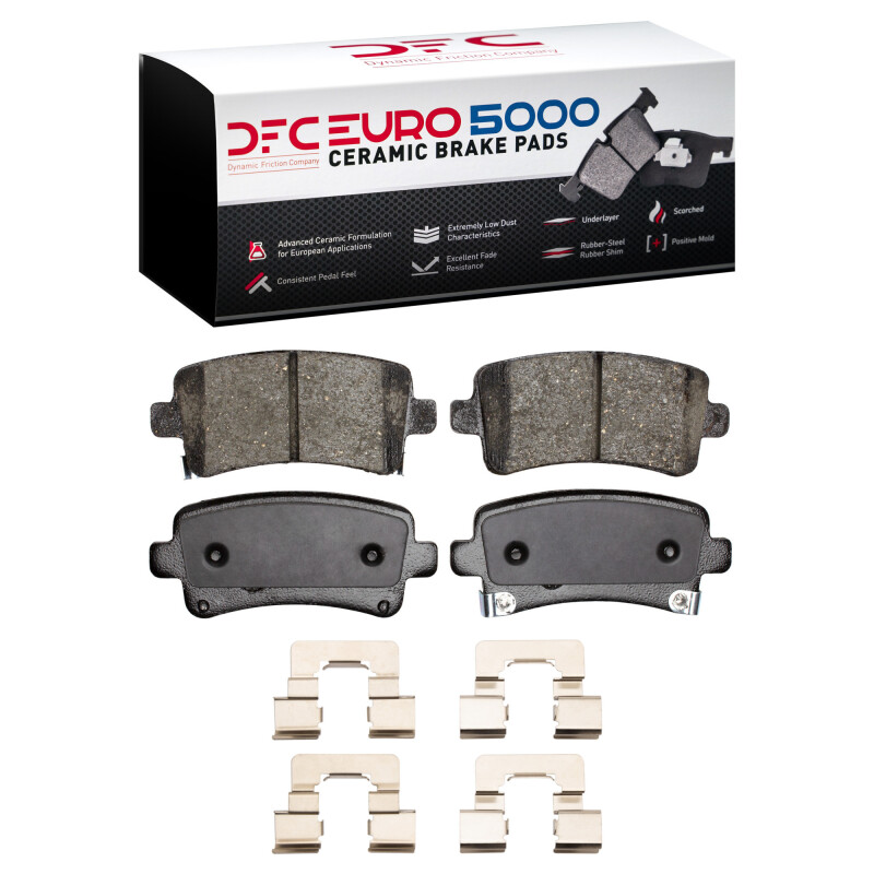 Buick LaCrosse Brake Pads - Rear - DFC - Euro 5000 Ceramic - `11-`16