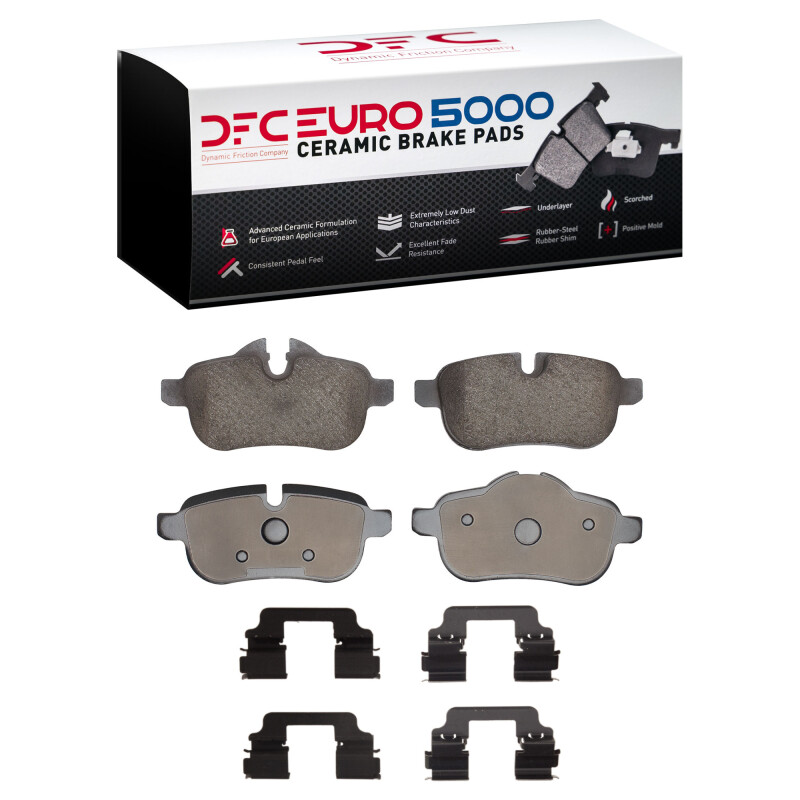 BMW Z4 Brake Pads - Rear - DFC - Euro 5000 Ceramic - `09-`16