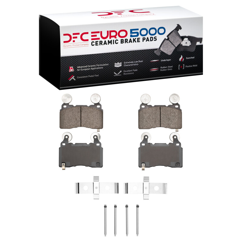 Chevrolet Camaro Brake Pads - Front - DFC - Euro 5000 Ceramic - `10-`15