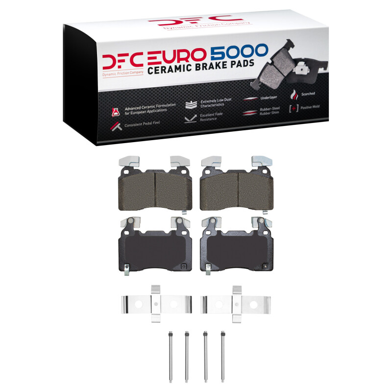 Chevrolet SS Brake Pads - Front - DFC - Euro 5000 Ceramic - `12-`17