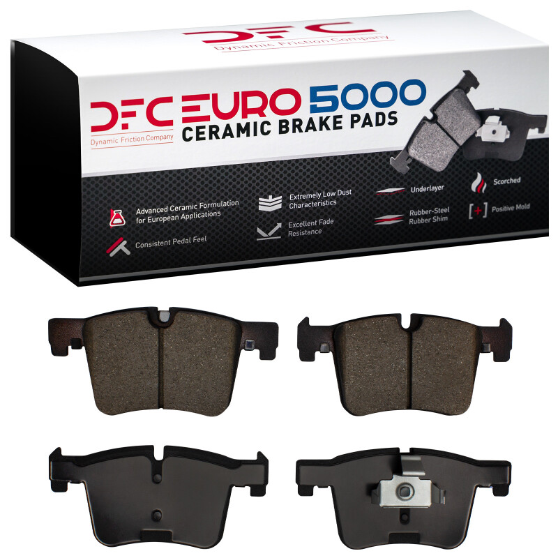 BMW 328i Brake Pads - Front - DFC - Euro 5000 Ceramic - `11-`21 BMW 328i Brake Pads - Front - DFC - Euro 5000 Ceramic - `11-`21