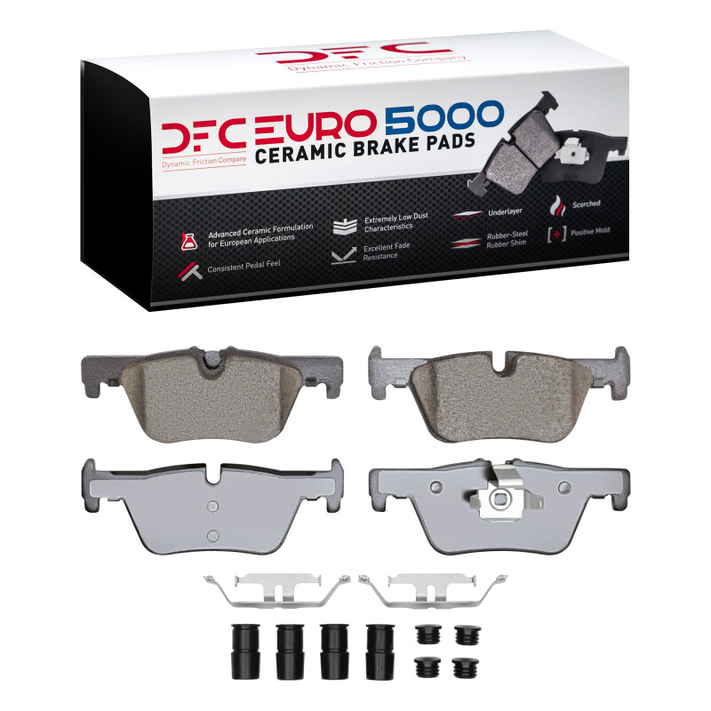 BMW 328i Brake Pads - Rear - DFC - Euro 5000 Ceramic - `12-`21