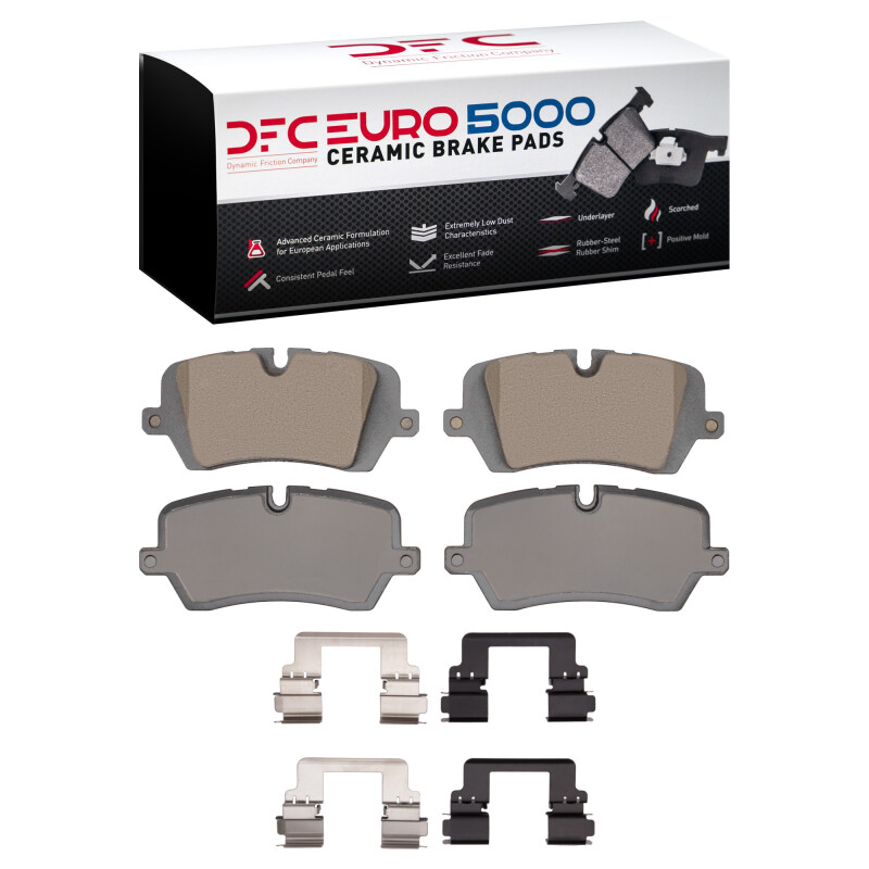 Land Rover Discovery Brake Pads - Rear - DFC - Euro 5000 Ceramic - `13-`25