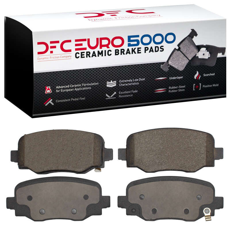 Alfa Romeo Tonale Brake Pads - Rear - DFC - Euro 5000 Ceramic - `15-`25