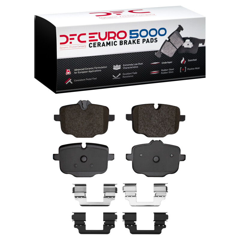 BMW 530e xDrive Brake Pads - Rear - DFC - Euro 5000 Ceramic - `16-`25
