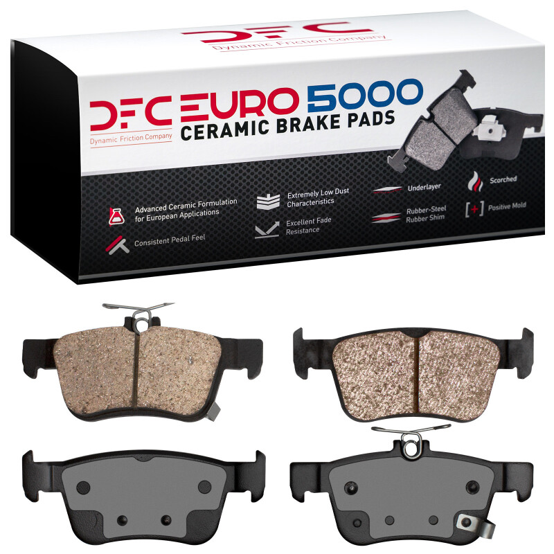 Acura RDX Brake Pads - Rear - DFC - Euro 5000 Ceramic - `16-`25