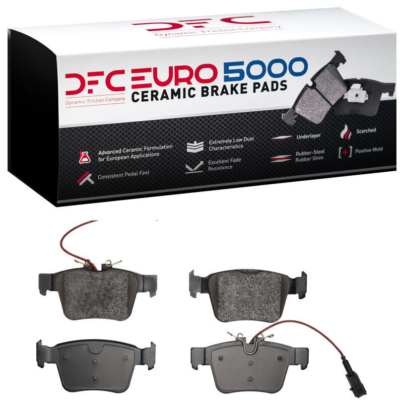 Alfa Romeo Giulia Brake Pads - Rear - DFC - Euro 5000 Ceramic - `17-`25