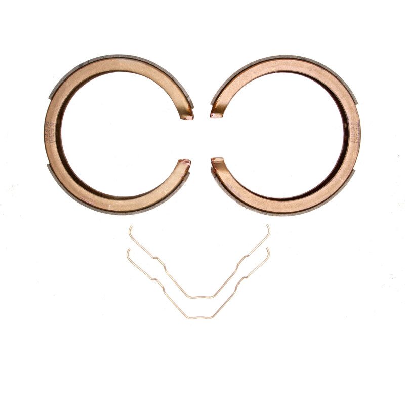 Buick Rendezvous Parking Brake Shoes - DFC - Carbon Steel, Semi-Metallic - Black - `94-`21