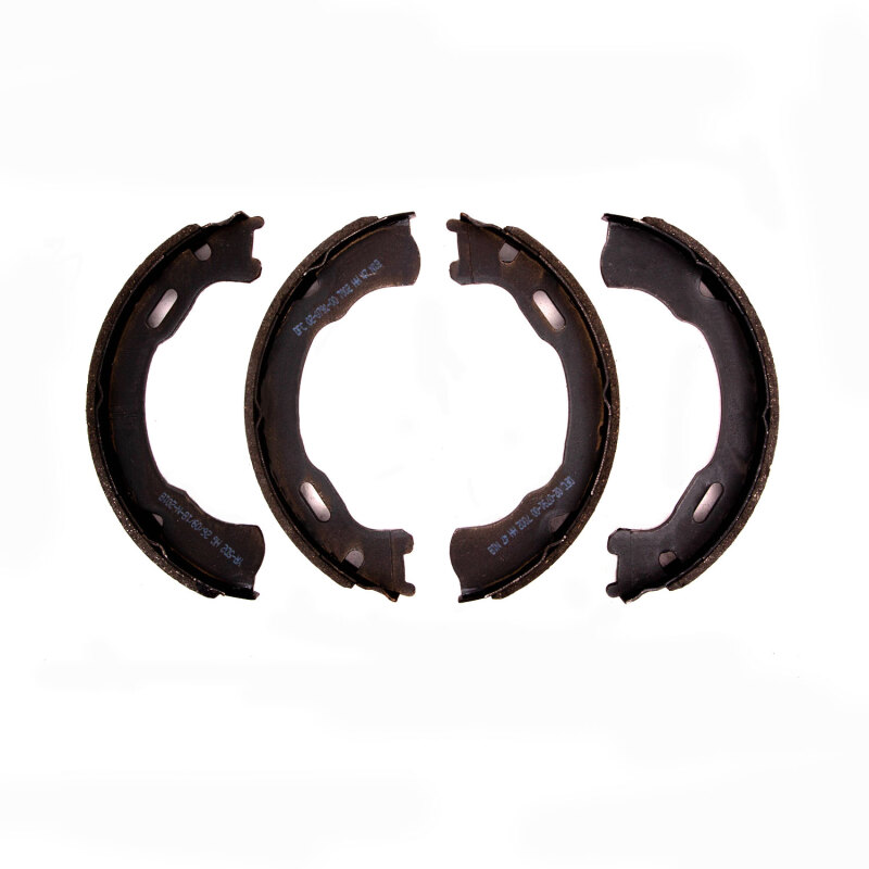 Ford Explorer Sport Trac Parking Brake Shoes - DFC - Carbon Steel, Semi-Metallic - Black - `02-`10