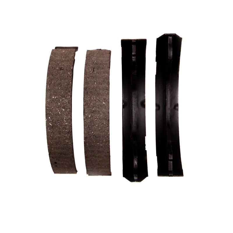 Ford Explorer Sport Trac Parking Brake Shoes - DFC - Carbon Steel, Semi-Metallic - Black - `02-`10