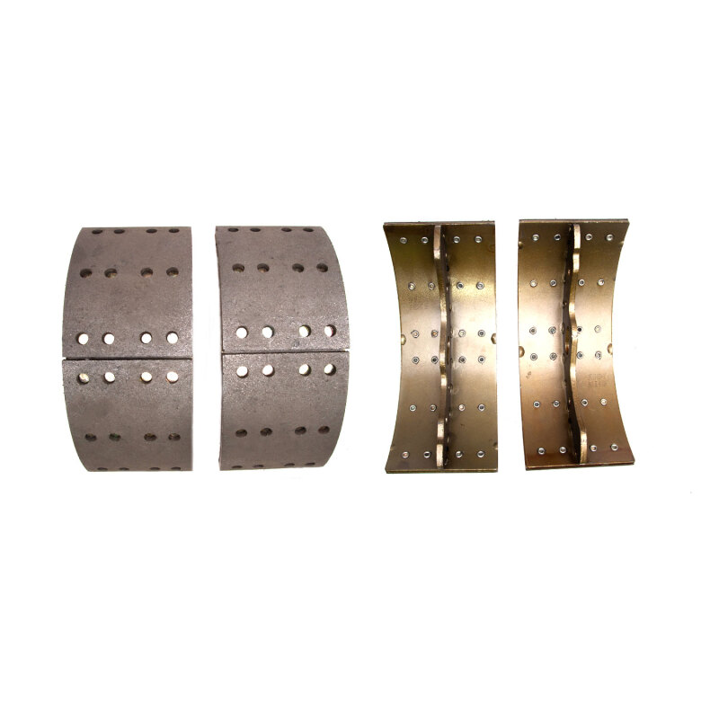 Chevrolet W6500 Tiltmaster Brake Shoes - Rear - DFC - Premium Riveted - Black - `86-`13