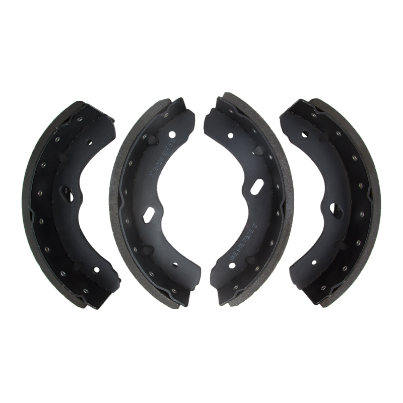 Chevrolet W4500 Tiltmaster Brake Shoes - Rear - DFC - Premium Riveted - Black - `98-`22
